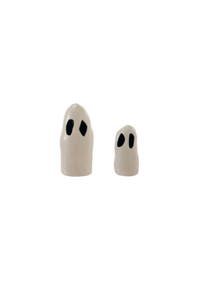 Stoneware Ghost with Cut-Outs