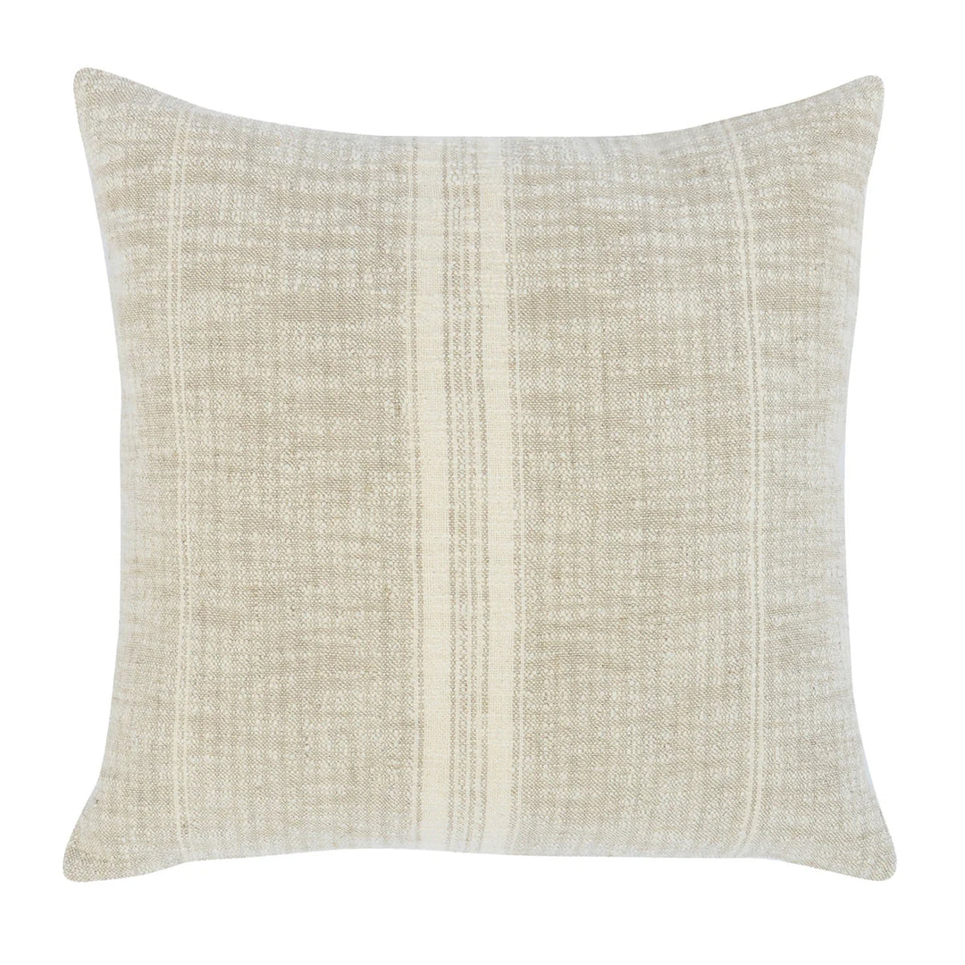 Ria Natural/Ivory 22x22 Pillow