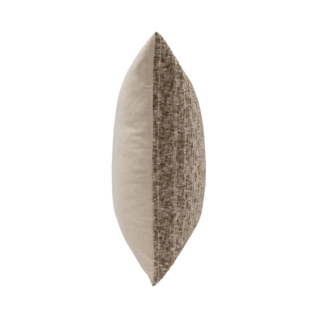 Beryl Cocoa Brown 22x22 Pillow