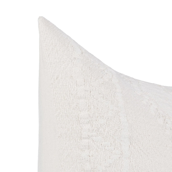 Abbey Ivory 22x22 Pillow