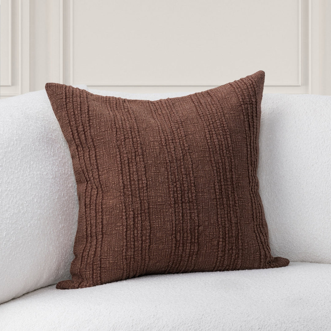 Gratitude Mahogany 22x22 Pillow