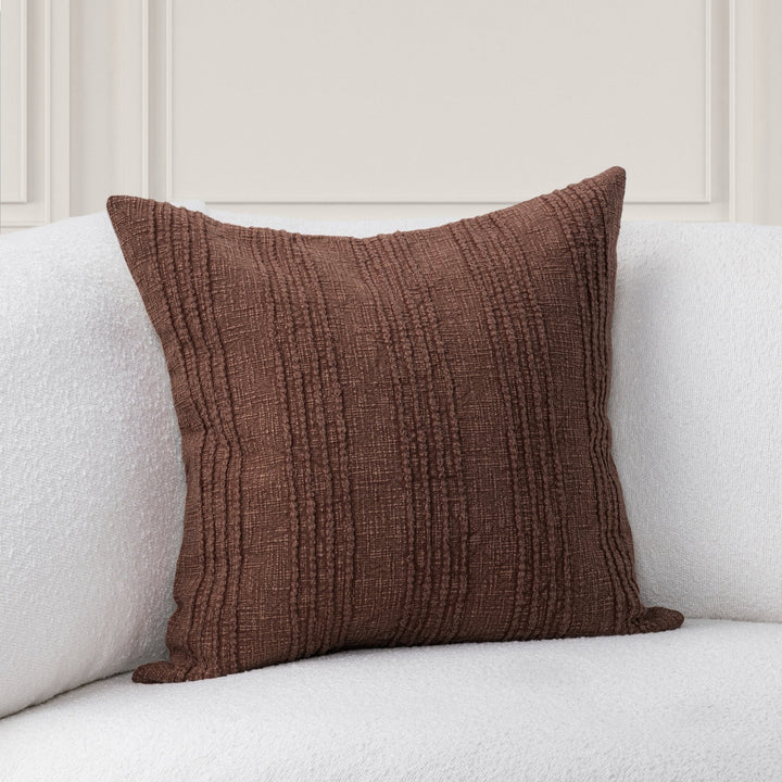 Gratitude Mahogany 22x22 Pillow