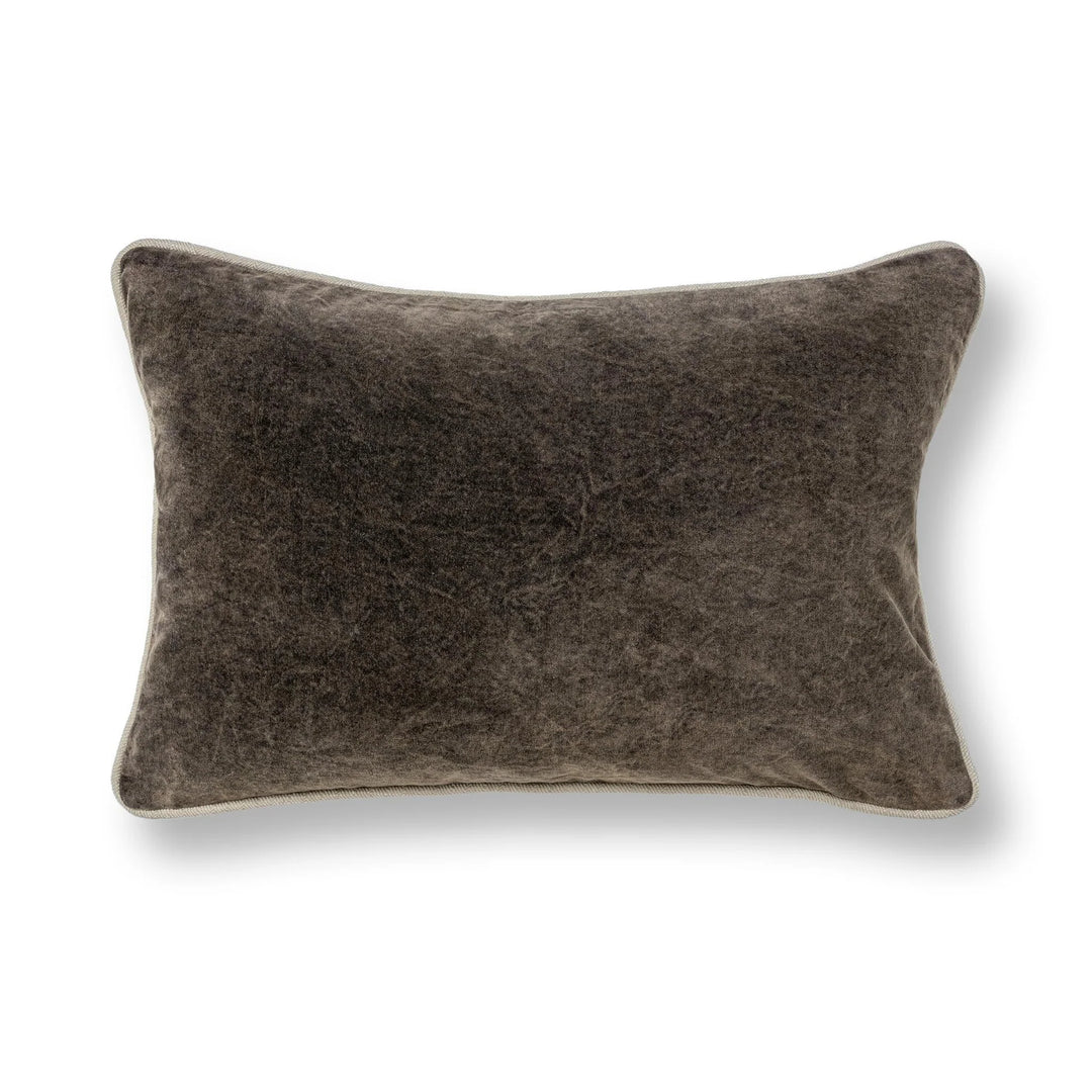 Heirloom Velvet Dark Clove 14x20 Pillow