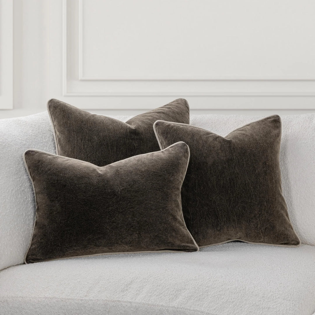 Heirloom Velvet Dark Clove 14x20 Pillow