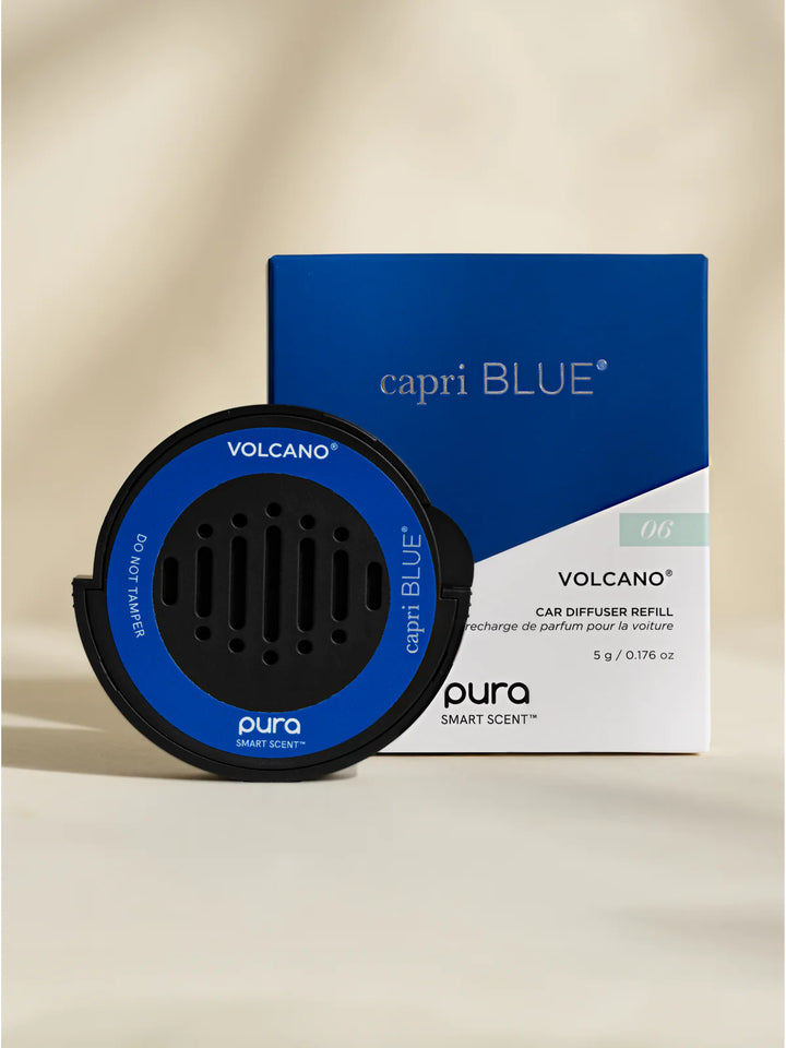 PURA volcano car diffuser scented capri blue
