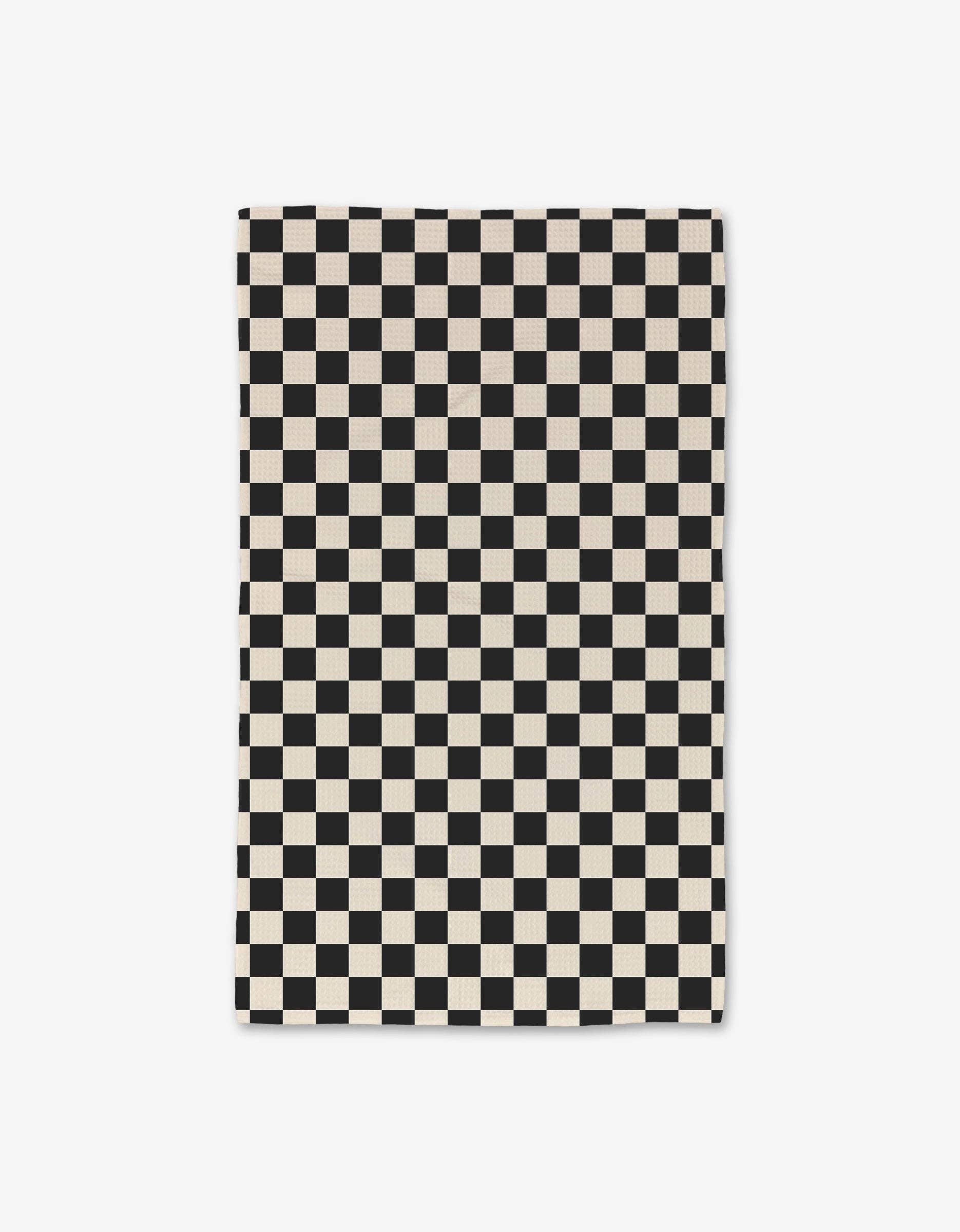 Geometry Waffle Hand Towel