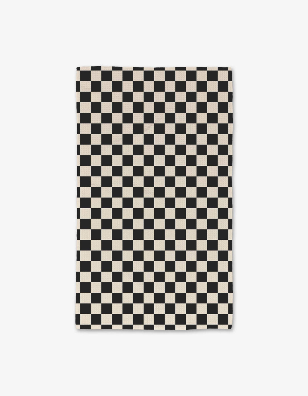 Checkered Geometry Hand Towel