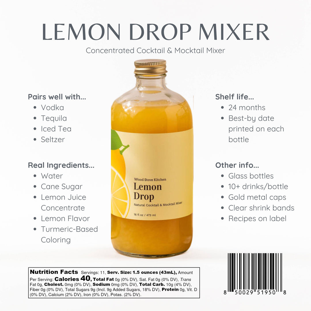 Lemon Drop Mixer 16 fl oz