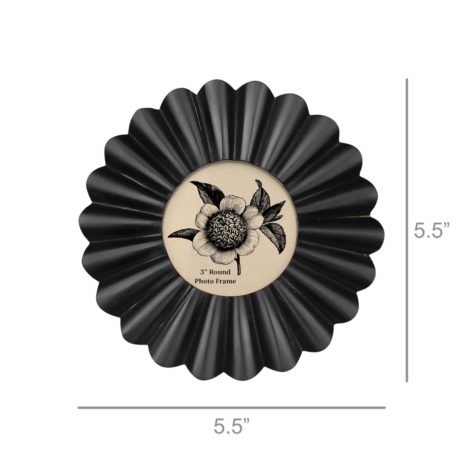 Holland House Scalloped Round Frame - Thumbnail 3