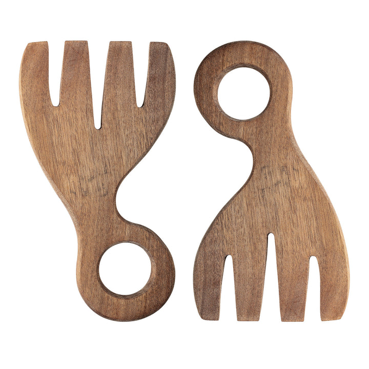 Acacia Wood Salad Servers