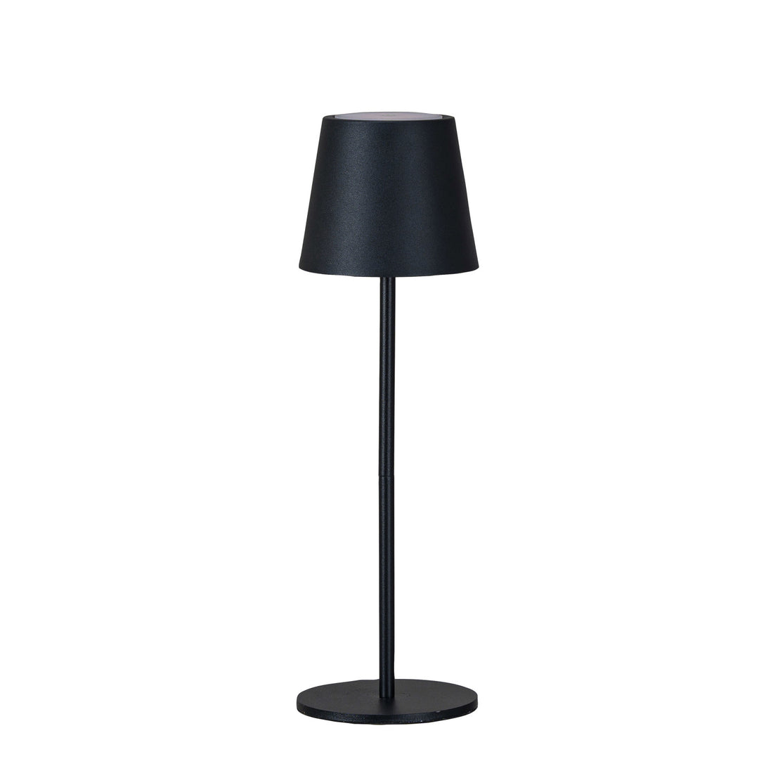 Black Rechargeable Table Lamp
