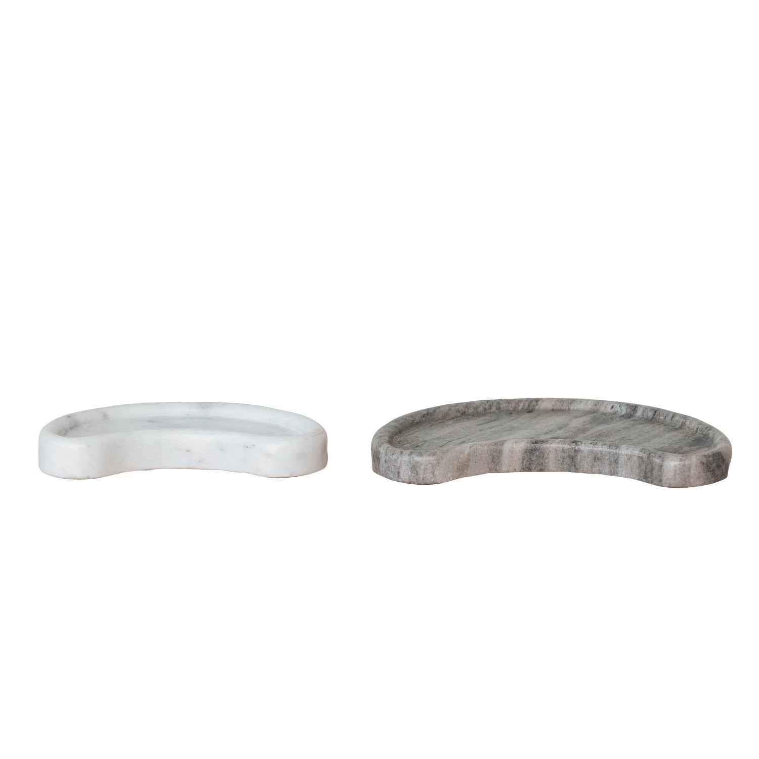 Luna Set of Marble Trays