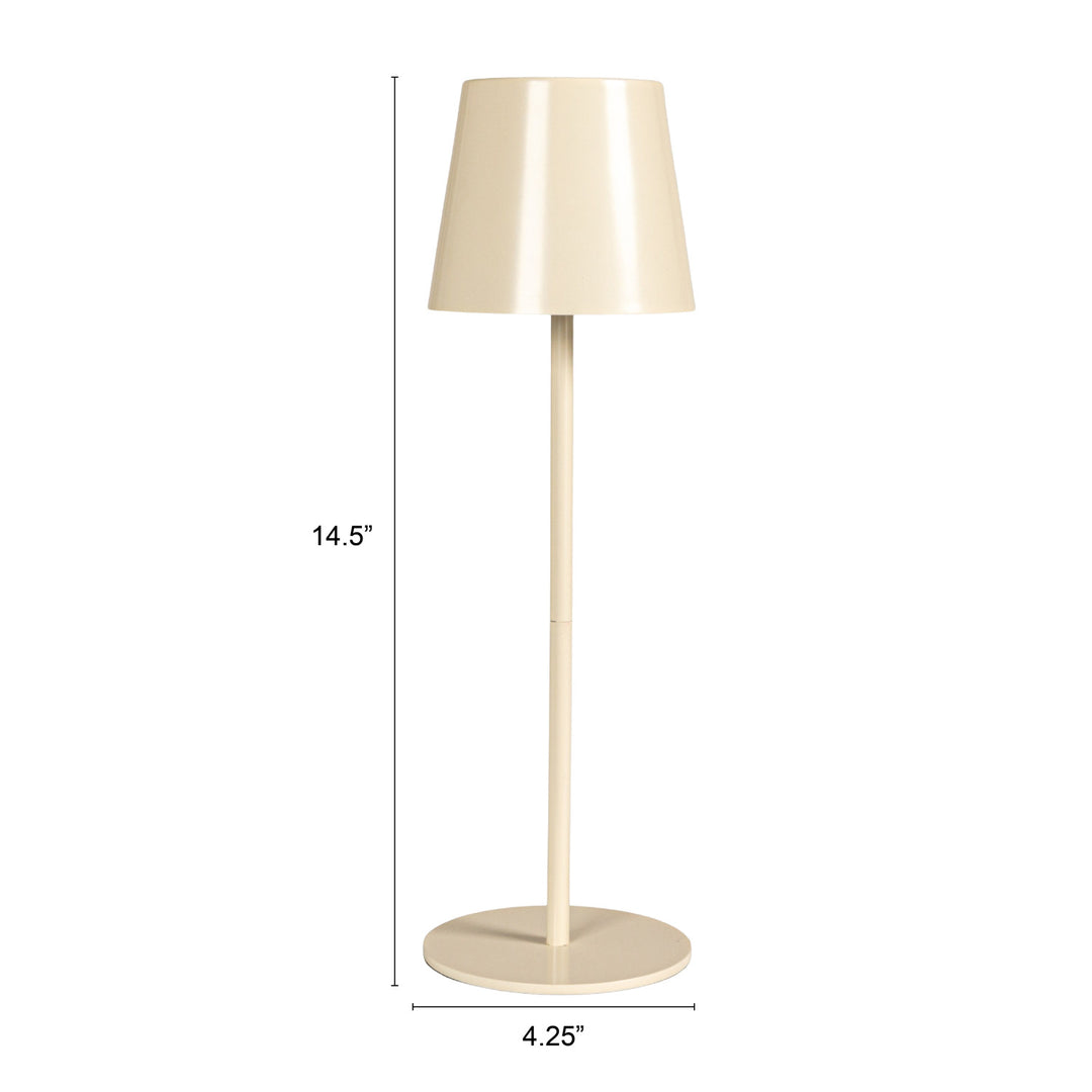 Ivory Rechargeable Table Lamp