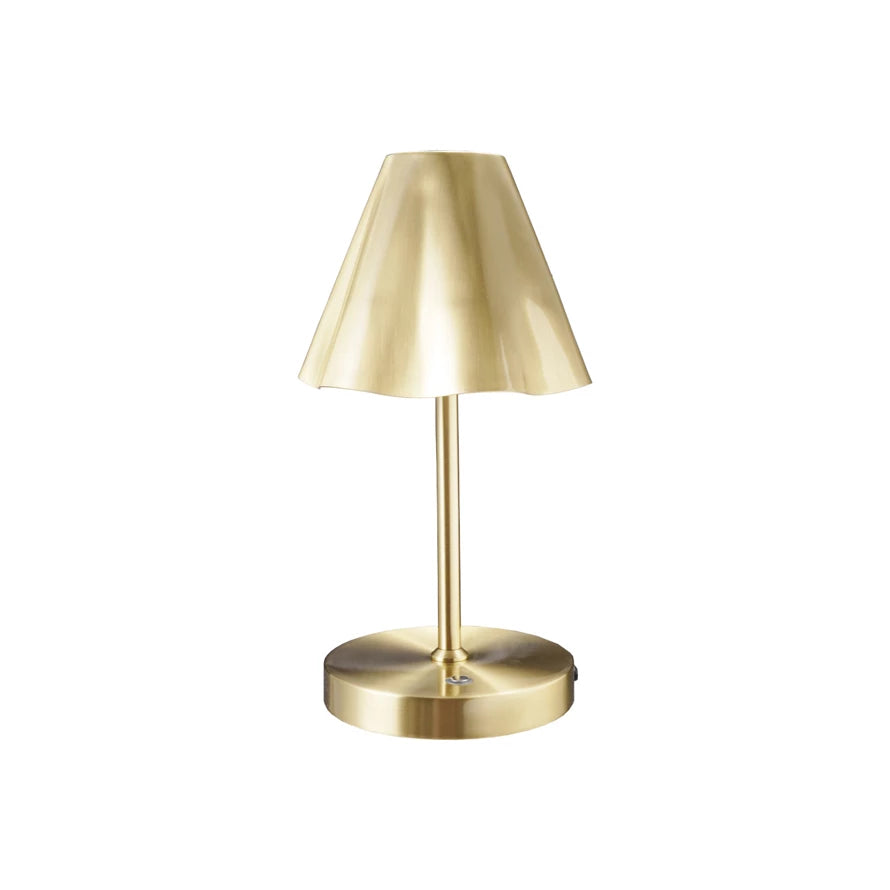 Ruffled Shade Table Lamp