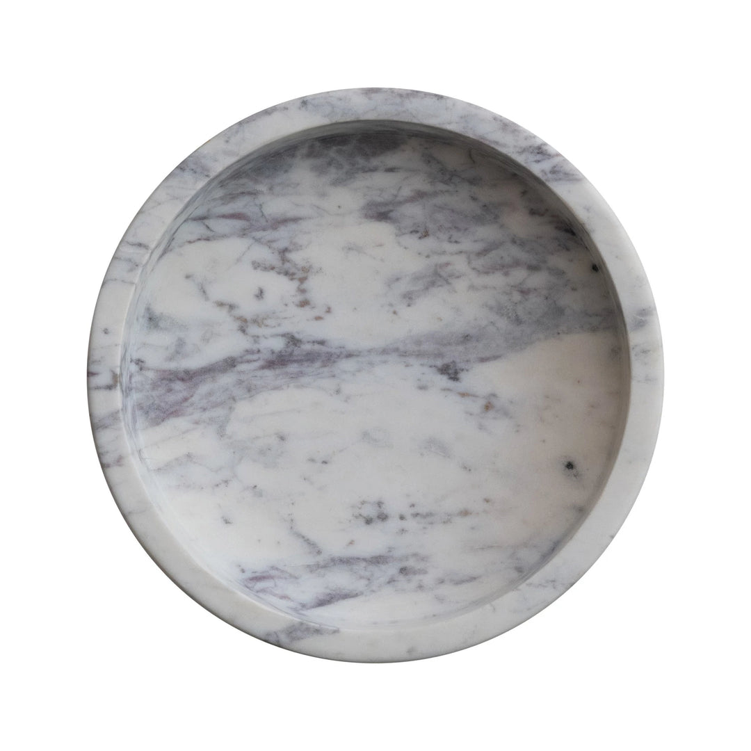 Circular Marble Pedestal