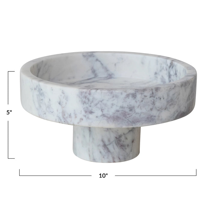 Circular Marble Pedestal