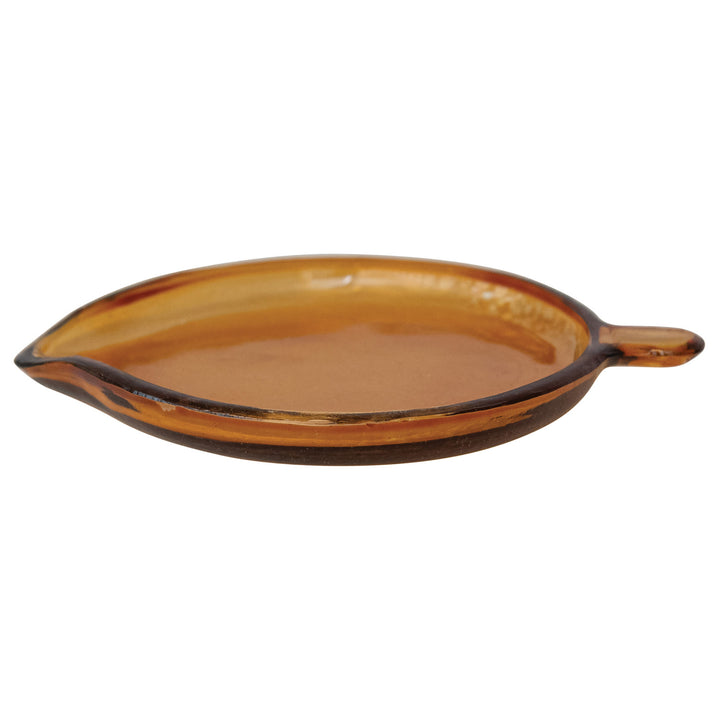 Pressed Recycled Glass Spoon Rest/Dish
