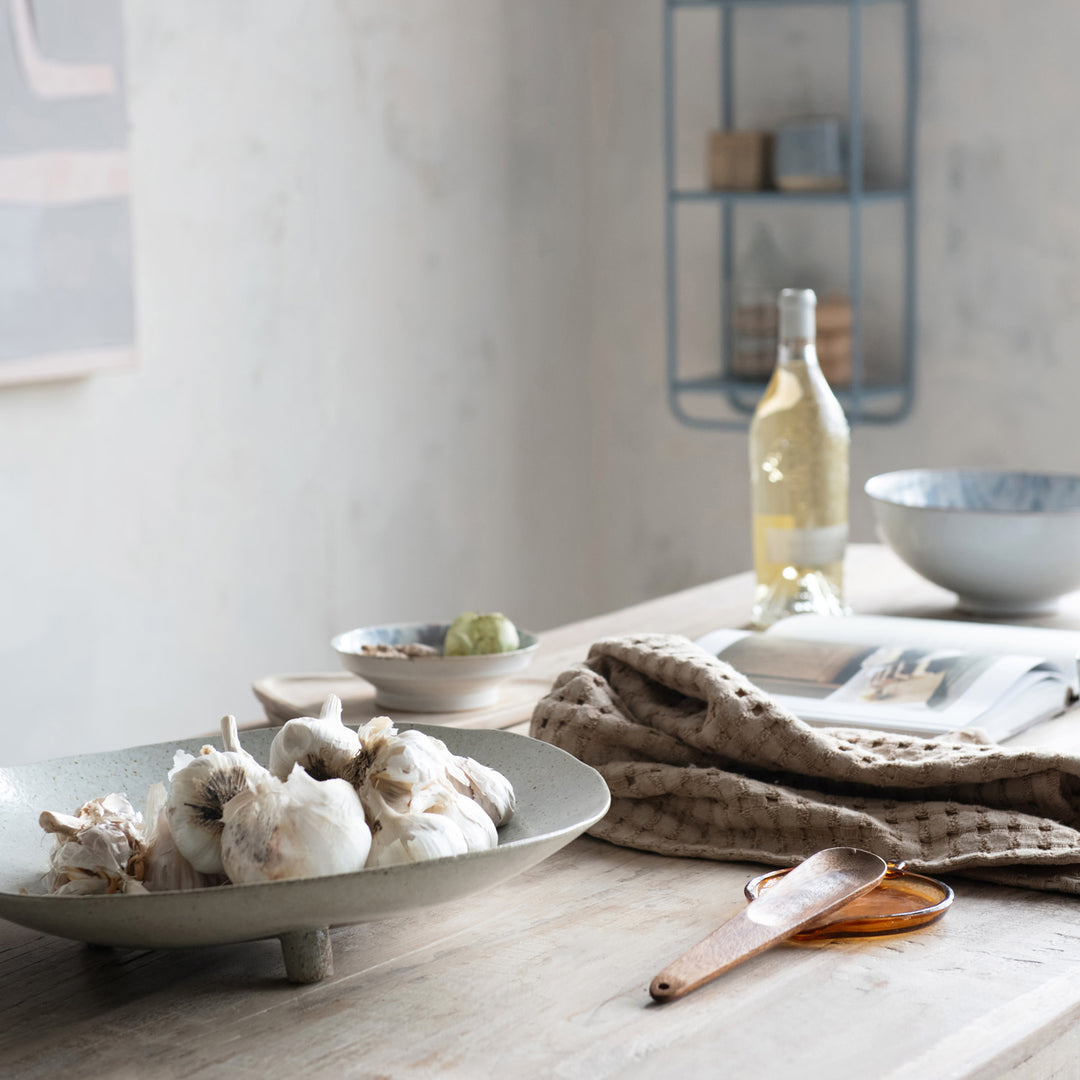Pressed Recycled Glass Spoon Rest/Dish