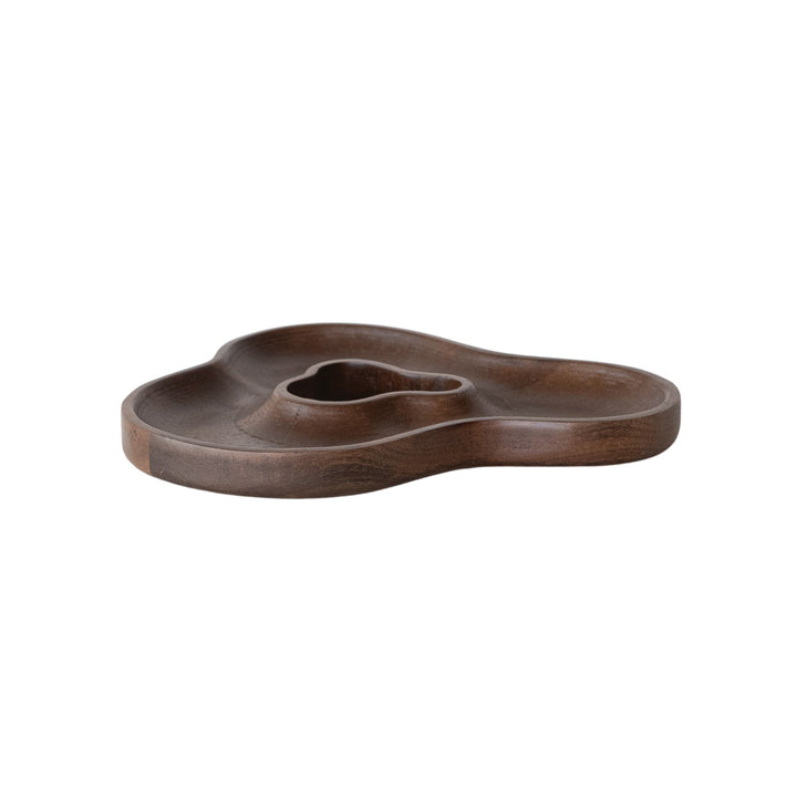 Mango Wood Abstract Shaped Dish