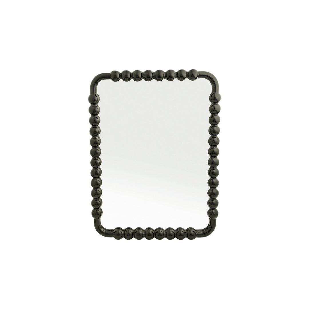 Resin Framed Wall Mirror with Ball Detail