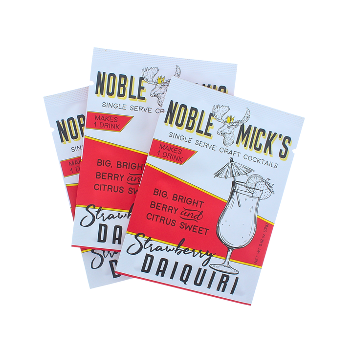 Noble Mick's single serve Daquiri Mixes