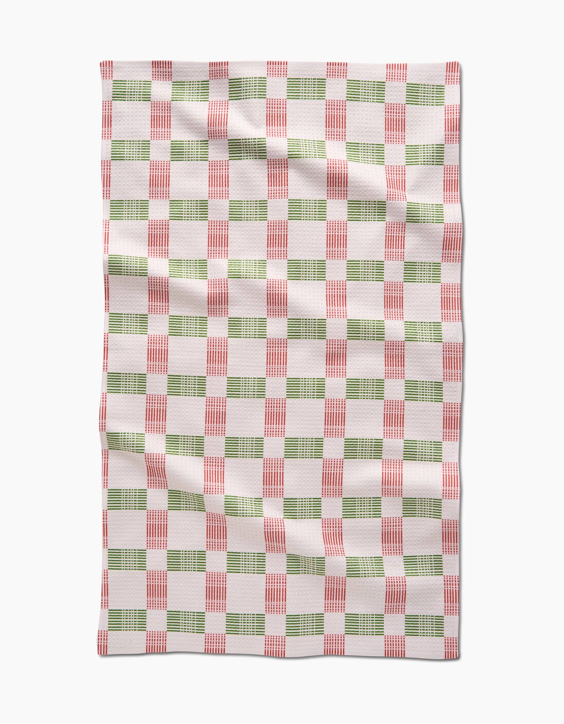 Be Merry Plaid Tea Towel - Thumbnail 3