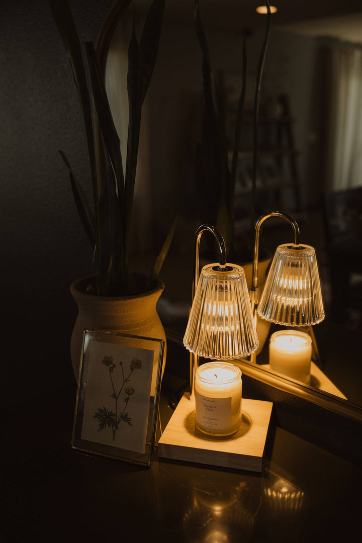 LAMP CANDLE WARMER - Dimmable, Timer, Adjustable
