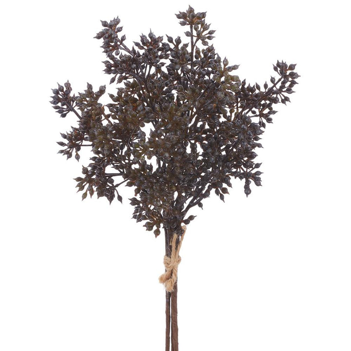 realistic artificial dark brown sedum