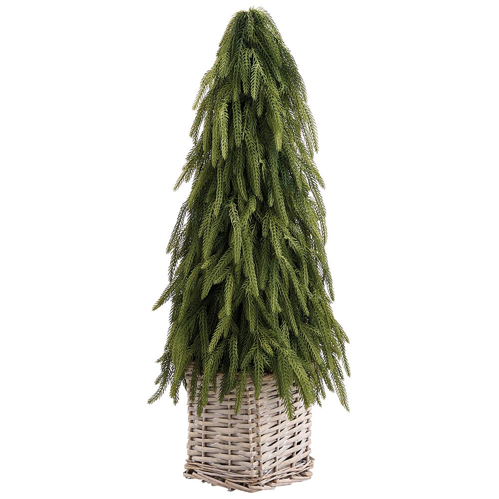 25" Cypress Cone Topiary