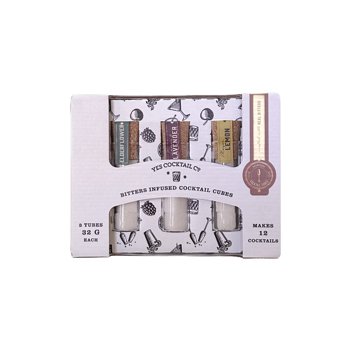 Bitters Infused Cocktail Cube Gift Sets: Champagne Cocktails