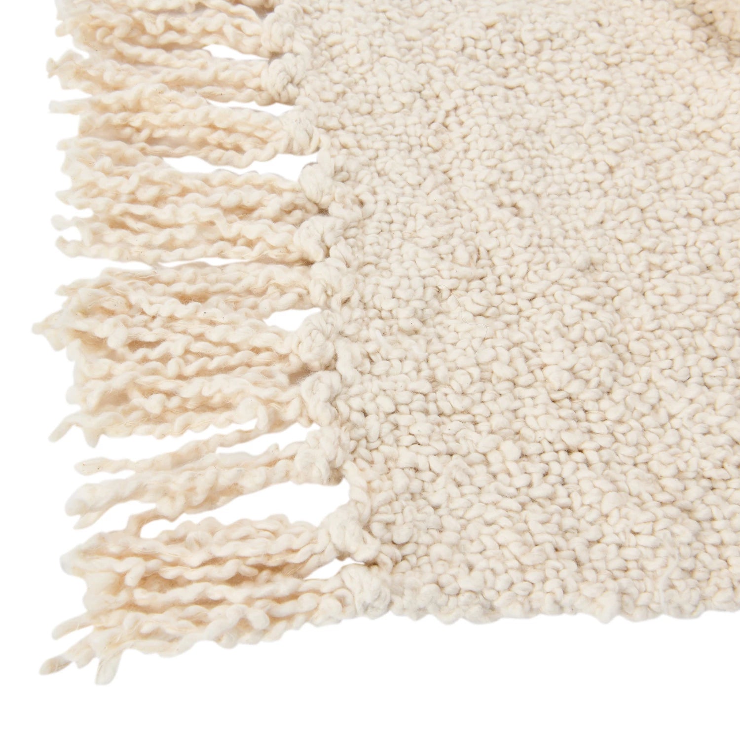 Charleston Cream Throw Blanket - Thumbnail 4