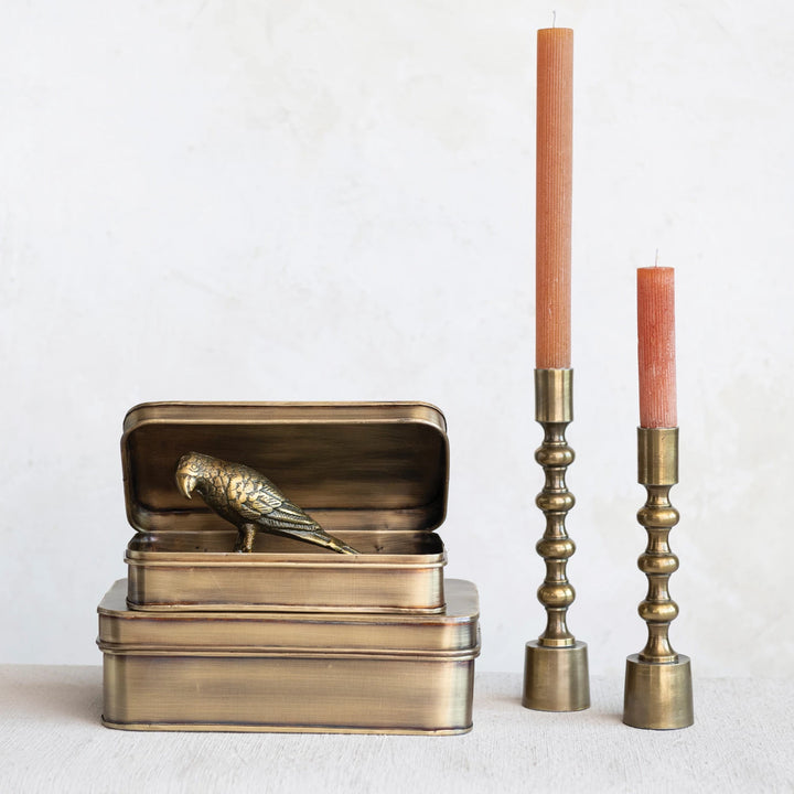 Antique Metal Boxes