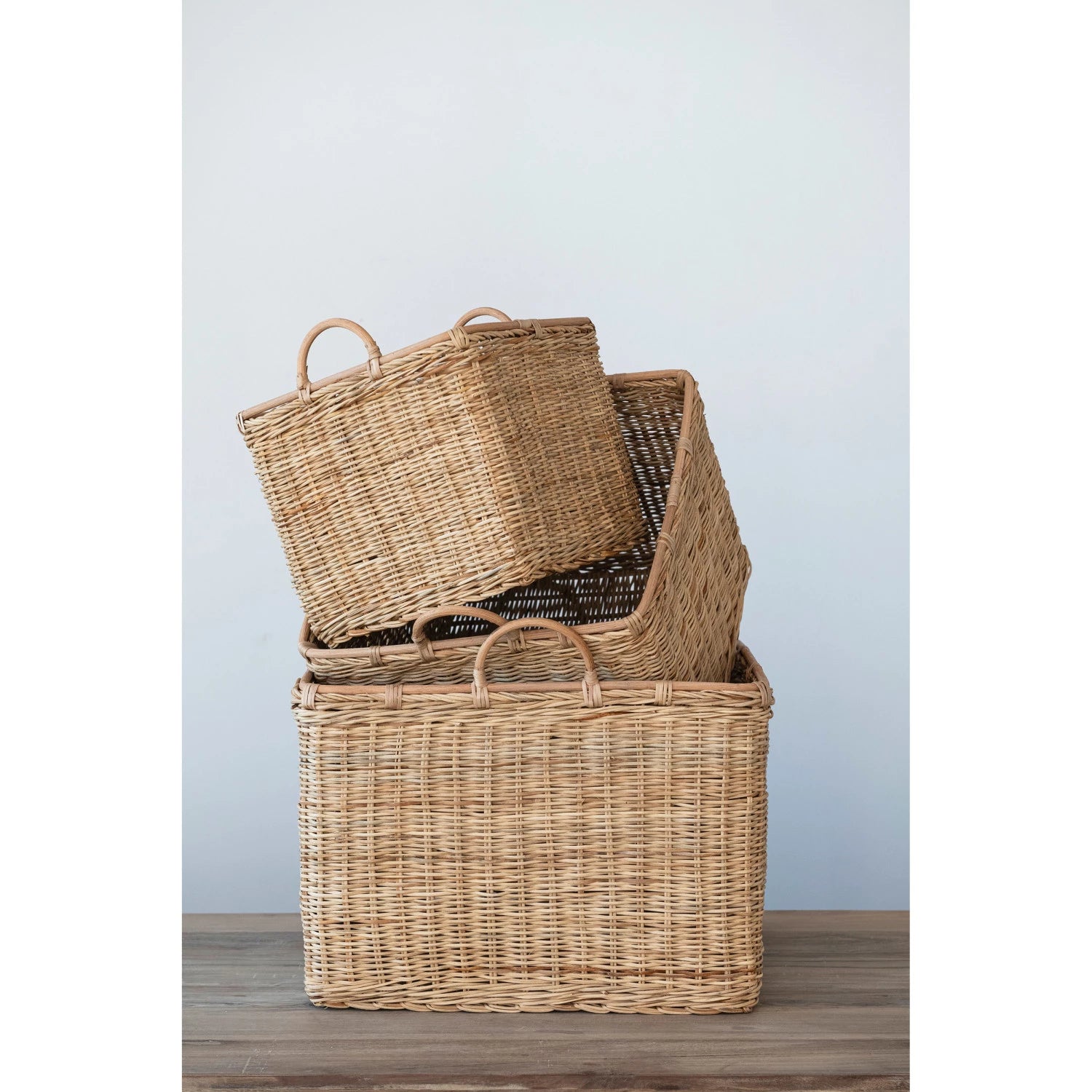 Holland House Rattan Baskets - Thumbnail 2