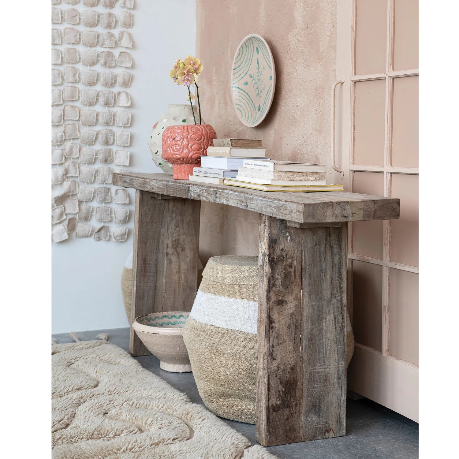 Inez Reclaimed Console Table - Thumbnail 3