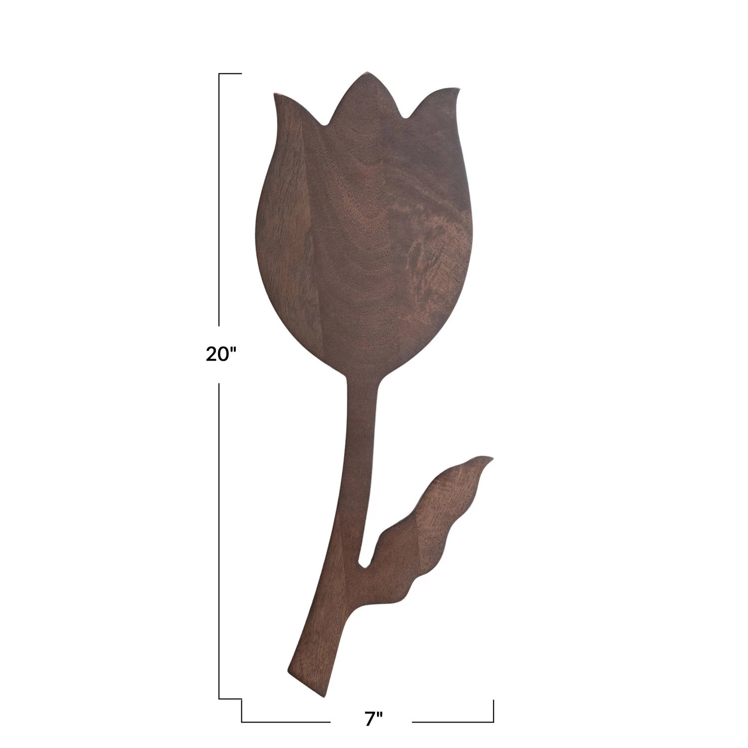 Mango Wood Tree Shaped Cheese/Cutting Board - Thumbnail 4