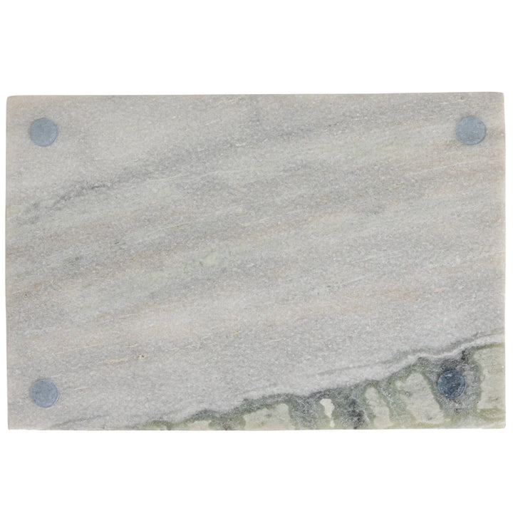 black and white mixed marble cheese board