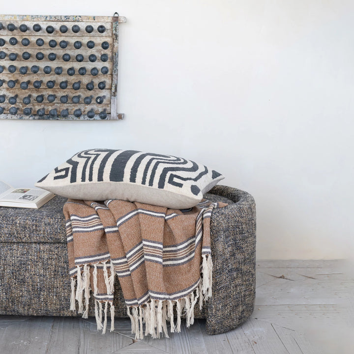 Melange Upholstered Storage Bench