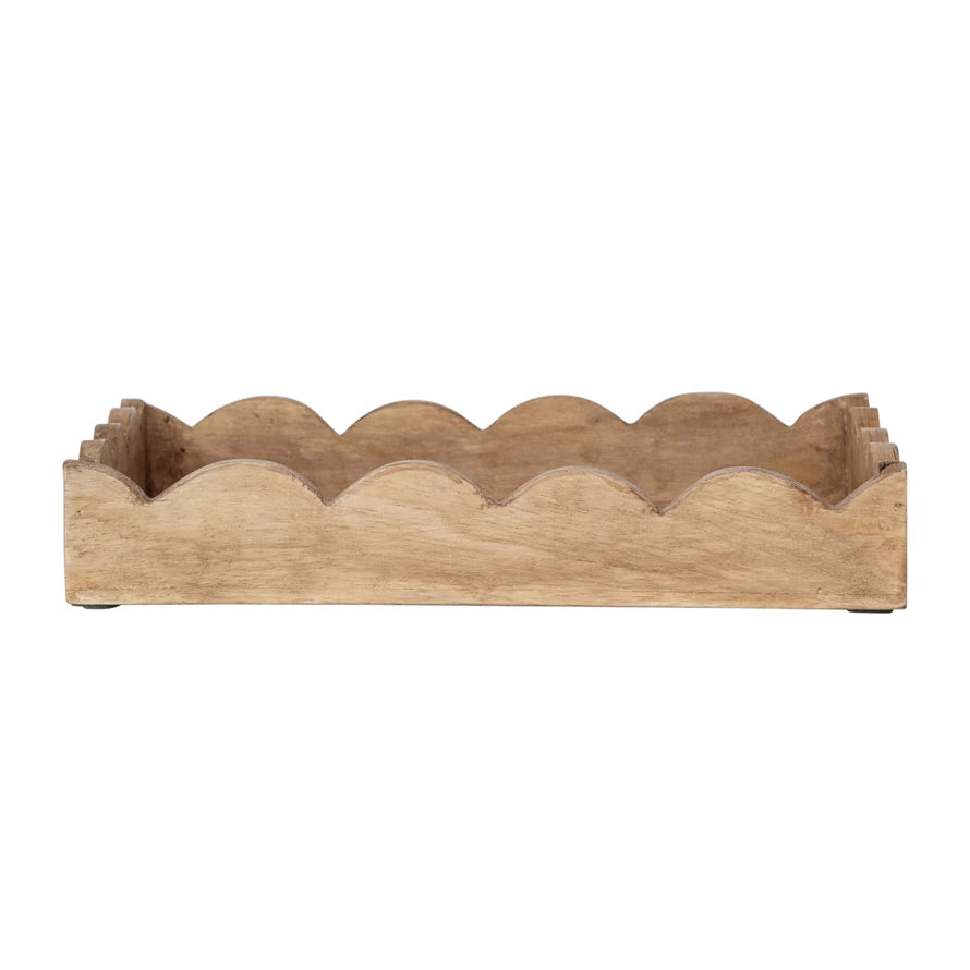 Scalloped Edge Tray