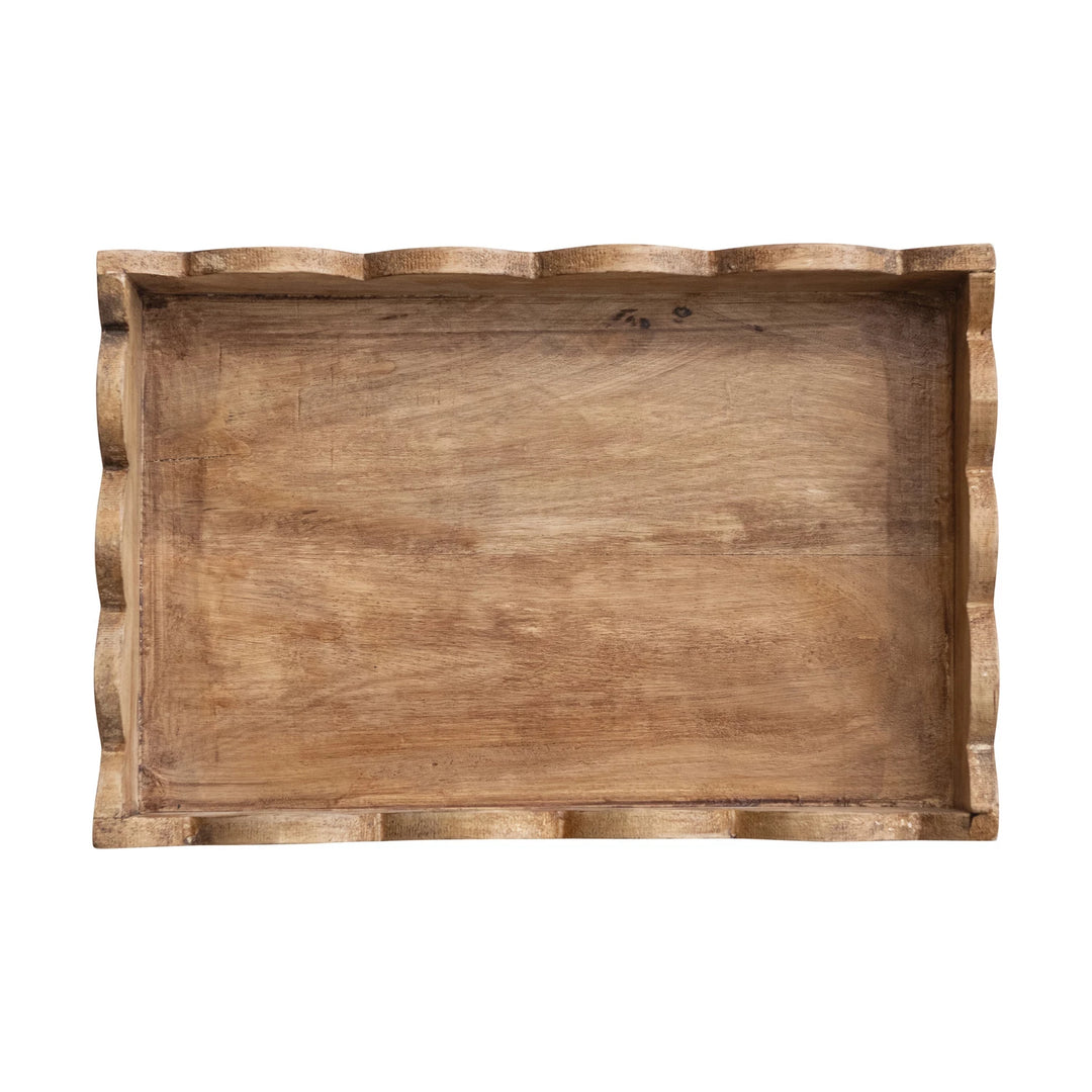 Scalloped Edge Tray