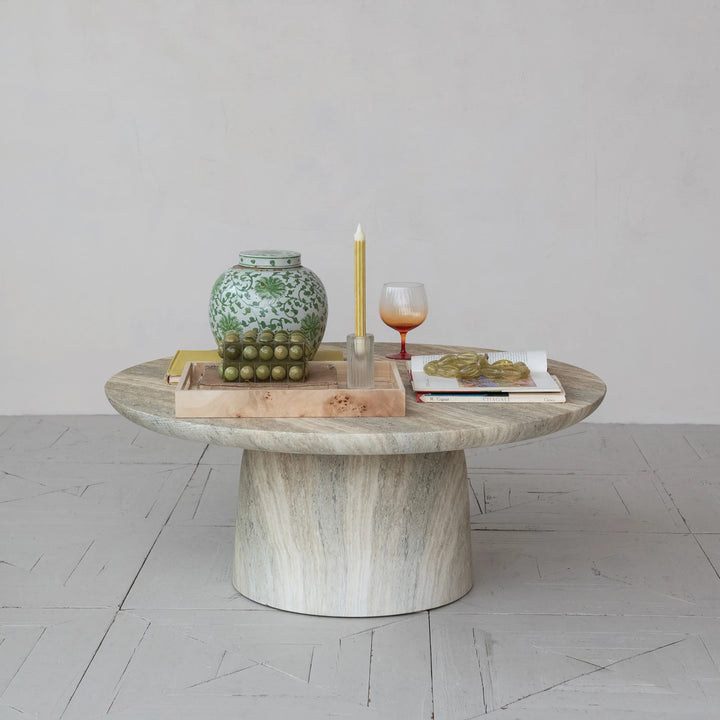 Travertine Table
