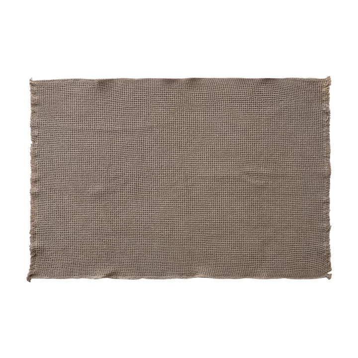 cotton waffle weave throw blanket