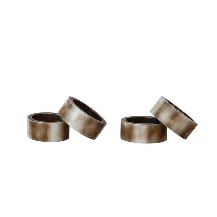 Marbled Resin Napkin Ring