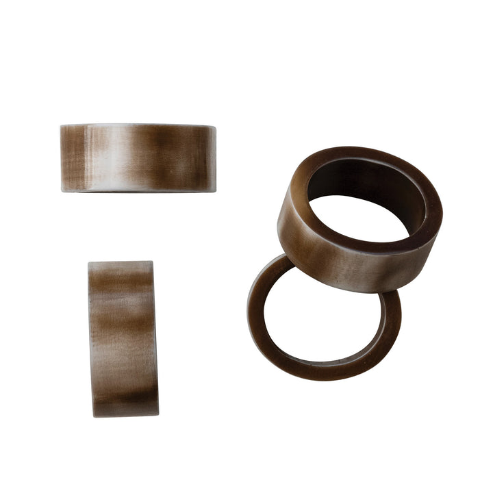 Marbled Resin Napkin Ring