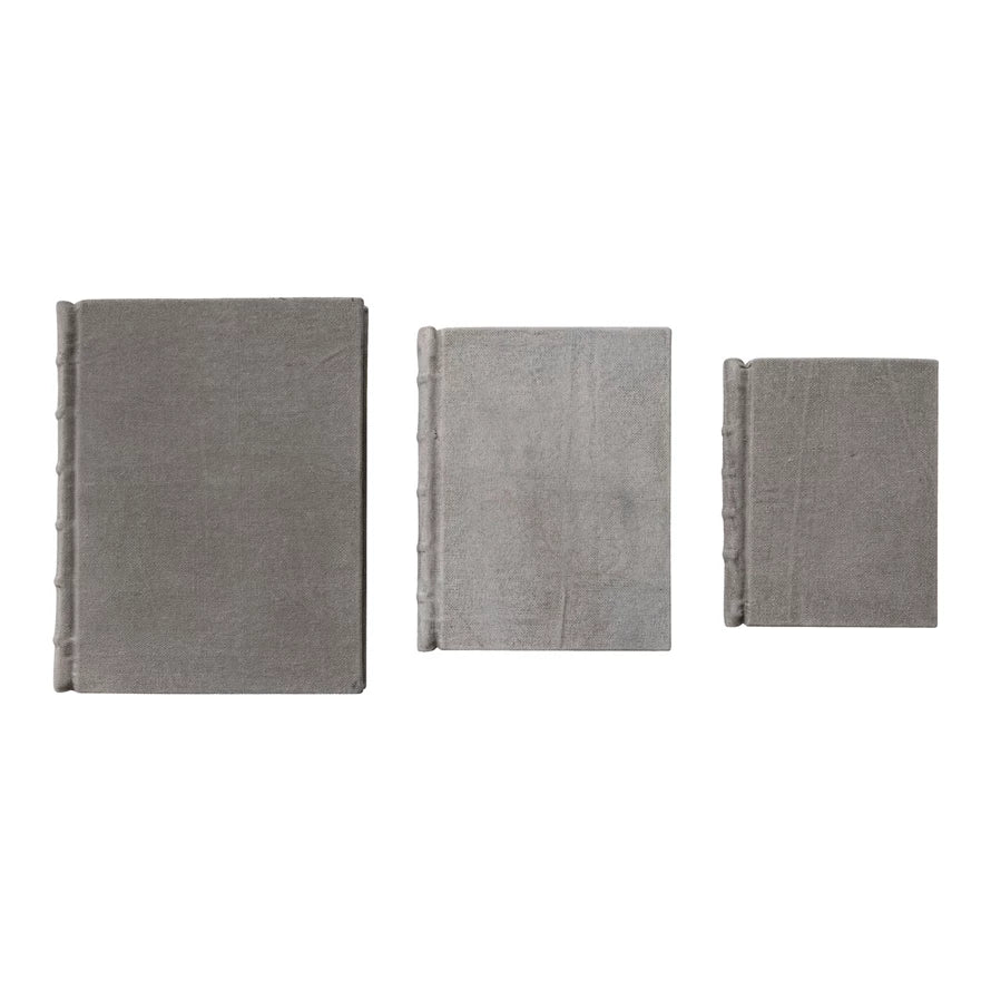 Set of Stonewashed Canvas Notebooks