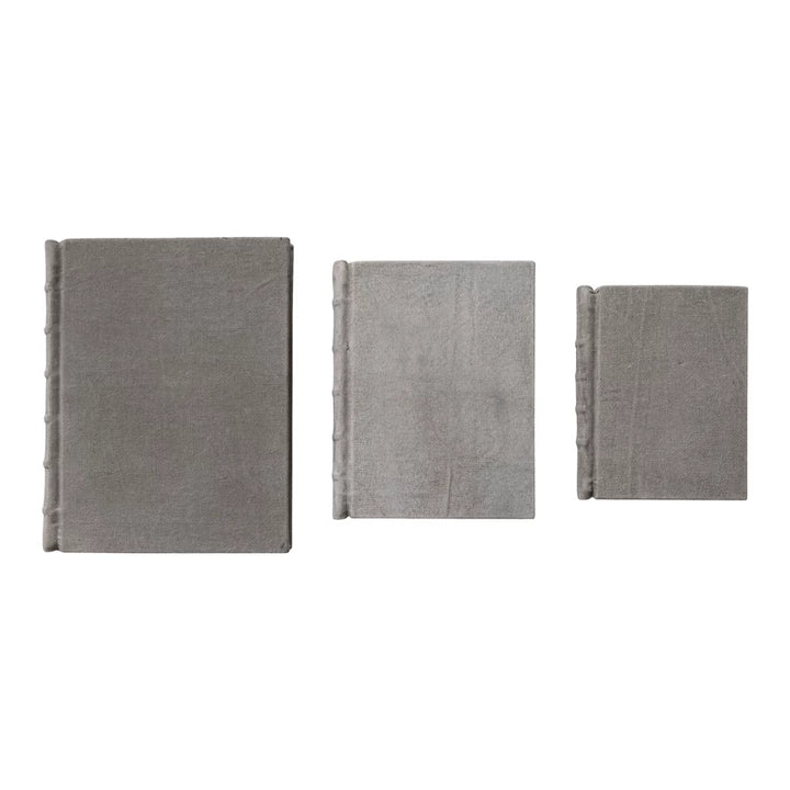 Set of Stonewashed Canvas Notebooks