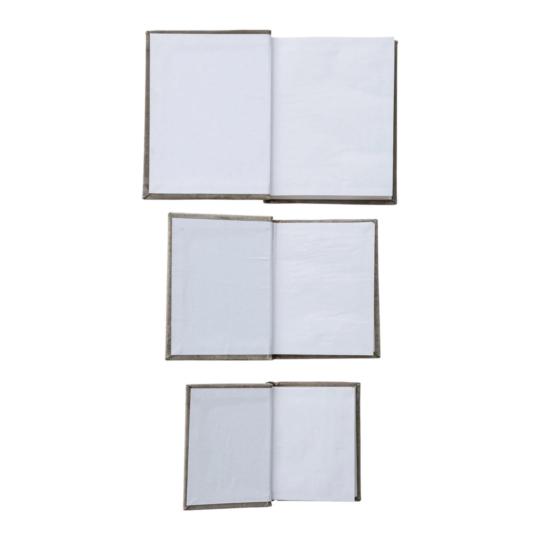 Set of Stonewashed Canvas Notebooks