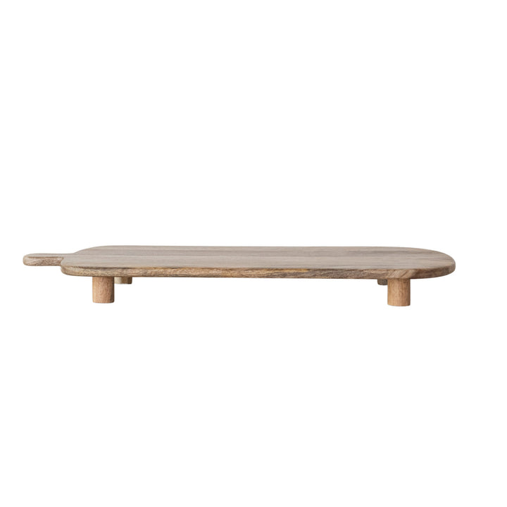 Mango Wood Footed Serving Board