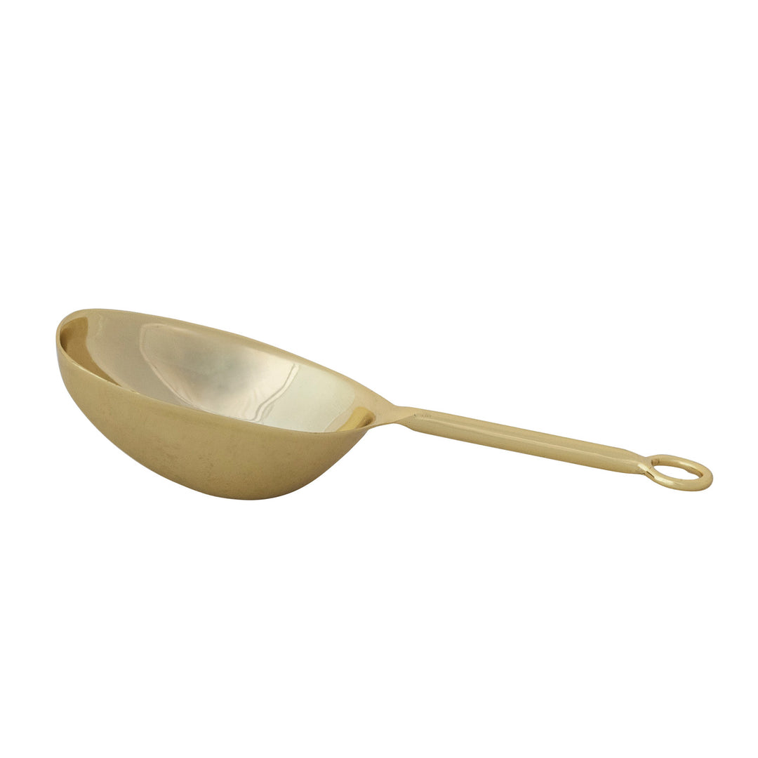Stainless Steel Scoop, Gold Finish