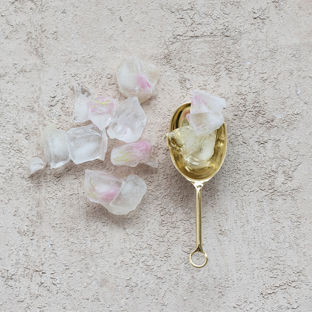 Stainless Steel Scoop, Gold Finish
