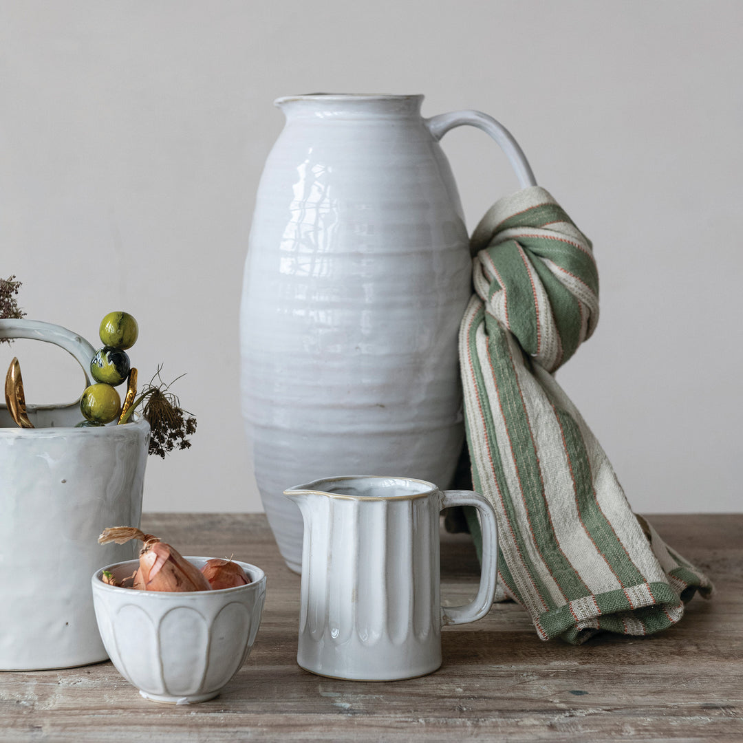 Quart Stoneware Pitcher